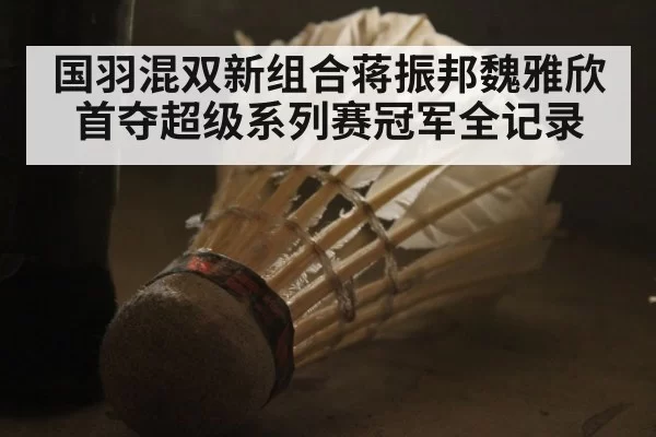 国羽混双新组合蒋振邦魏雅欣首夺超级系列赛冠军全记录